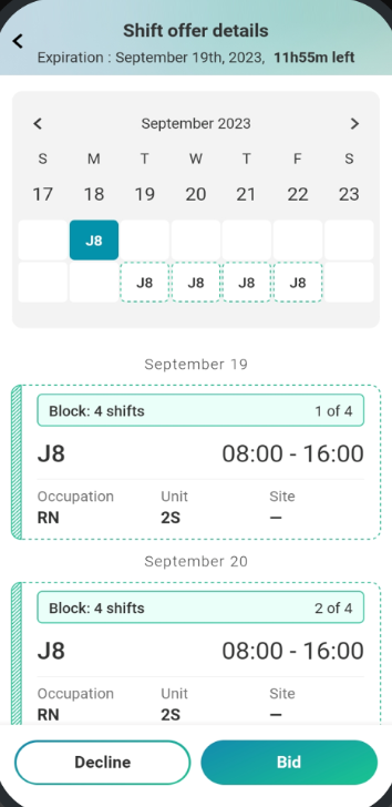 screenshot of LGI Workforce Pro